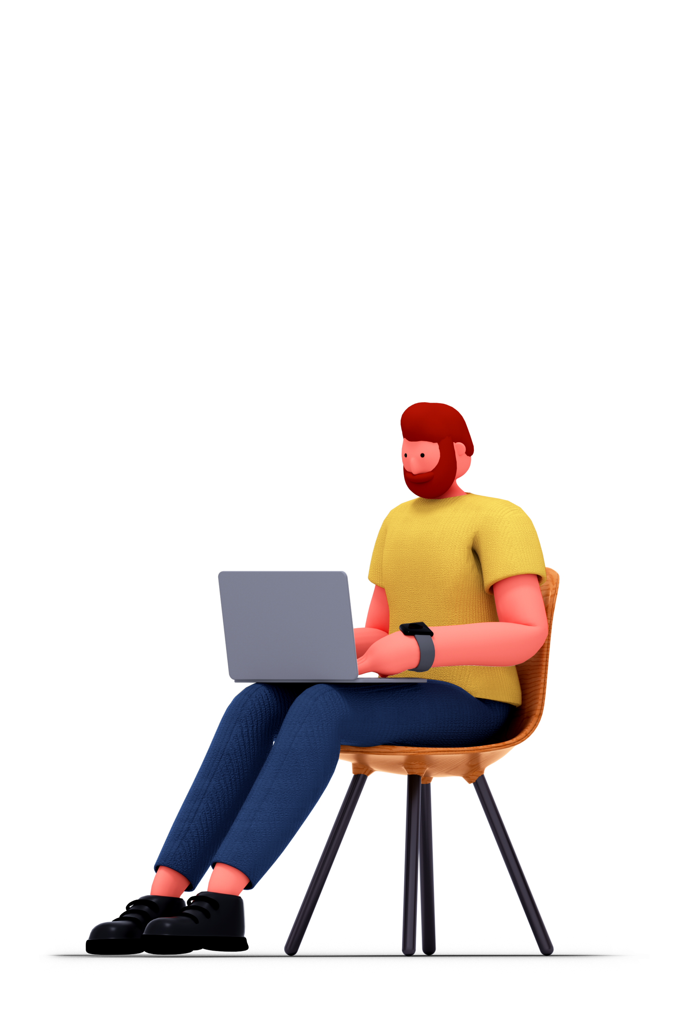 3D character working